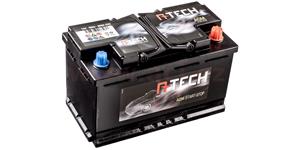 80Ah AGM batéria START-STOP, 800A, pravá A-TECH AGM 315x175x190