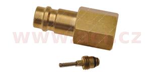 adaptér na fľašu 1234yf Honeywell, vnútorný závit M12, adaptér rýchlospojky LP