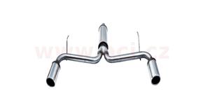 ASSO Racing koncový tlumič výfuku pro Alfa Romeo Giulietta (typ 940) 2010-> koncovka 2x90mm leštěný nerez