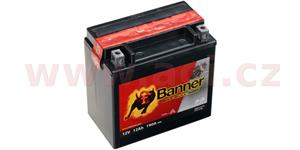 baterie 12V, YTX14-BS, 12Ah, 190A, BANNER Bike Bull AGM 150x87x147
