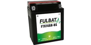 batérie 12V, YTX14AH-BS, 12Ah, 210A, bezúdržbová MF AGM 135x90x167 FULBAT (vr. balenie elektrolytu)