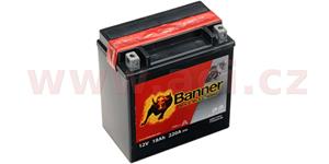 baterie 12V, YTX20CH-BS, YTX20A-BS, 18Ah, 220A, BANNER Bike Bull AGM 150x87x161