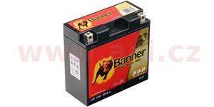 baterie gelová 12V, YT14B-4, 12Ah, 200A, BANNER Bike Bull GEL 150x70x145