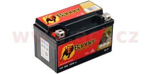 baterie gelová 12V, YTZ10S, YTZ10S-BS, 8,6Ah, 170A, BANNER Bike Bull GEL 150x86x94