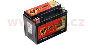 baterie gelová 12V, YTZ14S, YTZ14S-BS, 11Ah, 210A, BANNER Bike Bull GEL 150x87x110