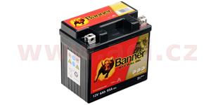 baterie gelová 12V, YTZ7S, 6Ah, 115A, BANNER Bike Bull GEL 113x70x105