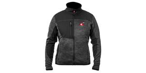 bunda ACI kombinace úplet a softshell - šedá + černá