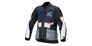 bunda ANDES AIR DRYSTAR, ALPINESTARS (tmavo modrá/černá/světle šedá) 2025