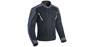 bunda DELTA 1.0 AIR, OXFORD (černá/šedá/fluo)