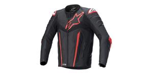 bunda FUSION, ALPINESTARS (černá/červená fluo)