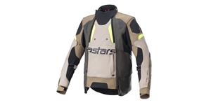 bunda HALO DRYSTAR, ALPINESTARS (khaki/béžová/žlutá fluo) 2025