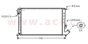chladič 1.9D, 1.9TD ±AUT ±AC [670*367*31]