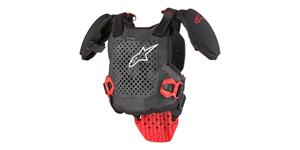 chránič těla A-5 S 2,  ALPINESTARS, dětský (černý/červený) 2025