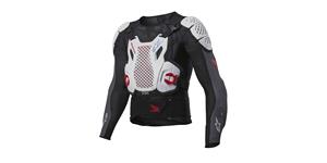 chránič těla BIONIC PLUS 2 HONDA kolekce, ALPINESTARS (bílá/modrá/červená/černá) 2025