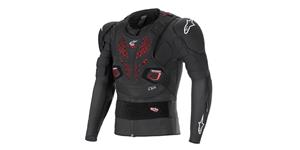 chránič těla BIONIC PRO 3 PLASMA, ALPINESTARS (černá/červená/bílá) 2025