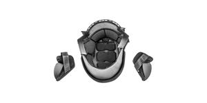 complete inner liner for helmets Handy, CASSIDA (black)