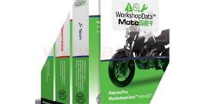 dílenská příručka pro motoservisy HaynesPro WorkshopData MotoSet (pro 4 uživatele, 1 rok)