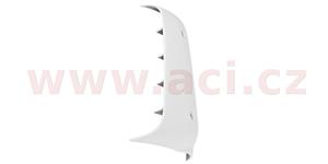 front corner - air suction, plastic white TRUCK L