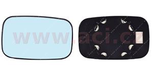 glass of rear view mirror with plastic holder L=R