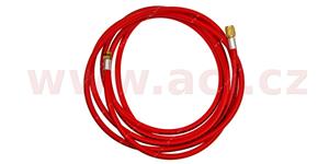 hadica červená HP 4.5 m, plnička 1/4" SAE (6.35 mm), rýchlospojka M14x1.5, BRAIN BEE