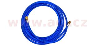 hadica modrá LP 4.5 m, plnička 1/4" SAE (6.35 mm), rýchlospojka M14x1,5, BRAIN BEE