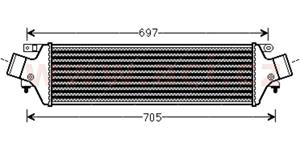 intercooler 1.8TBi, 2.0JTDM [580*145*81]