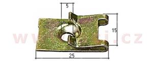 kovová příchytka (sada 10 ks)