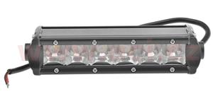 LED pracovní světlo 30 W, napětí 9-32 V, (6x5 W CREE-XPG), svět. tok 2100 lm, délka 150 mm