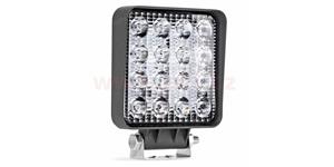 LED pracovní světlo, napětí 9-36 V, (16 LED 3030), svět. tok 3800 lm, (110 x 110 mm)
