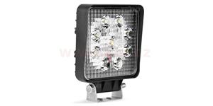 LED pracovní světlo, napětí 9-36 V, (9 LED 3030), svět. tok 2160 lm, (110 x 110 mm)