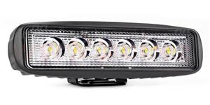 LED pracovní světlo, napětí 9-60 V, (6 LED 3030), (160 x 43 x 42 mm)