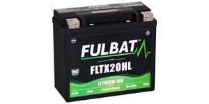 lithiová baterie LiFePO4 YTX20HL-BS FULBAT 12V, 12Ah, 720A, 1,12 kg, 175x87x155mm nahrazuje typy:(YB16CL-B,YTX20HL-BS,YTX20L-BS)