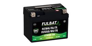lithiová baterie LiFePO4 YTZ5S/6S/7S FULBAT 12V, 3Ah, 180A, 0,60 kg, 113x70x85 mm nahrazuje typy:(YTX4L/5L/7L-BS,YTZ5S/6S/7S)