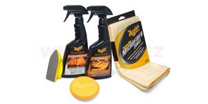 Meguiar's Heavy Duty Leather Care Kit - kompletné sada na čistenie a ochranu kožených povrchov