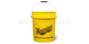 MEGUIAR'S kbelík bez ochranné vložky kbelík, 18,93 l, žltý (prázdný - bez vložky Grit Guard)