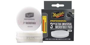 Meguiar's Professional Microfiber Pads (3“) mikrovláknové lešticí kotúče, priemer 3", 3 kusy