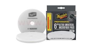Meguiar's Professional Microfiber Pads (6“) mikrovláknové lešticí kotúče, priemer 6", 2 kusy