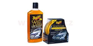 MEGUIAR'S základné sada autokosmetiky pre umývanie a ochranu laku Gold Class Wash &amp; Wax Kit sada