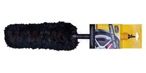 MEGUIARS Versa Angle wheel Brush - kefa na kolesá s krátkym držadlom