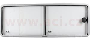 Middle sliding window without rubber seal, right. Comes with brazilian closing system CLASSIC