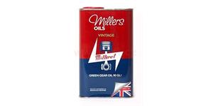 MILLERS OILS Green Gear Oil 90 GL1 - prevodový minerálne olej bez vysokotlakových aditív 1 l