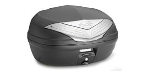 MONOLOCK TopCase URBAN - 46l, KAPPA (čierny, číra odrazka, kompozit, vr. plotny K628 a univerzálny mont. sady)