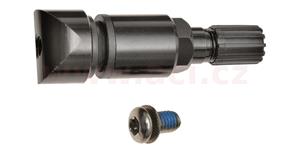 náhradní kovový ventil TPMS CUB, černý