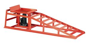 nájazdová rampa s hydraulickým zvedákem Q-TECH (max. nosnost: 1,5 t, auto / ATV / UTV)
