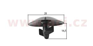 plastová příchytka (sada 10 ks)