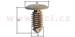 plastová příchytka (sada 10 ks)