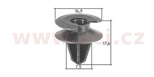 plastová příchytka (sada 10 ks)