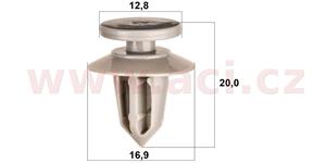 plastová příchytka (sada 5 ks)