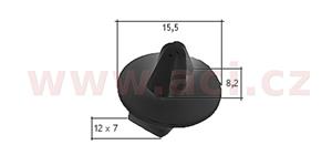 plastová příchytka (sada 5 ks)