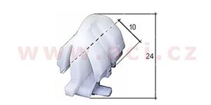 plastová příchytka (sada 5 ks)